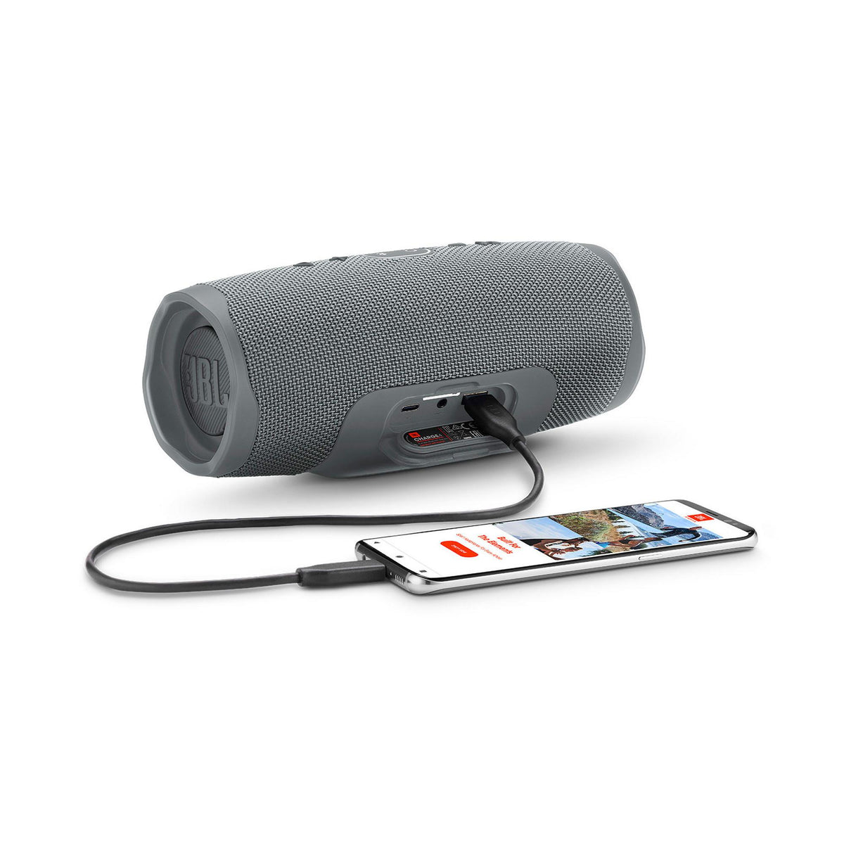 Charge 4 Bluetooth Speaker | IPX7 Waterproof | Grey