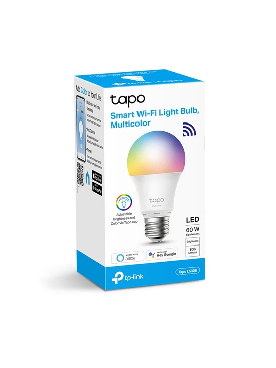 Tapo L530E Smart Light Bulb with Multicolour, E27
