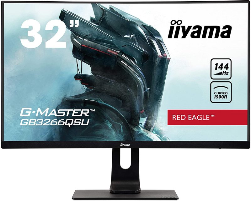 G Master 31.5 Curved VA Gaming Monitor  1440p, 144Hz, 1ms, 1800R Cur -  TechStar