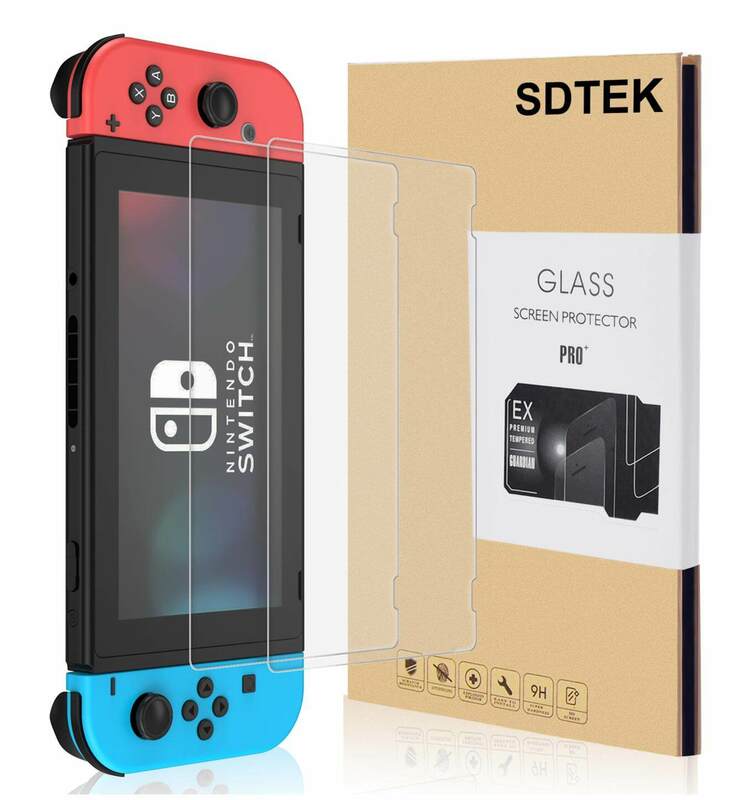 Nintendo Switch Tempered Glass | 2D, 9H, 2-Pack