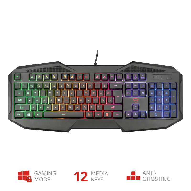 Trust GXT 830RW Avonn Membrane Gaming Keyboard