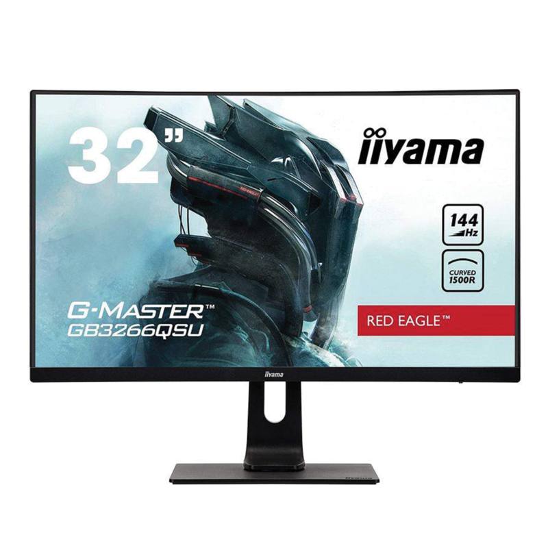 G Master 31.5" Curved VA Gaming Monitor | 1440p, 144Hz, 1ms, 1800R Curve | GB3266QSU-B1