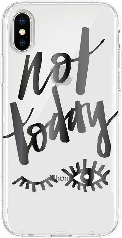 iPhone X Design Series | Clear Not Today