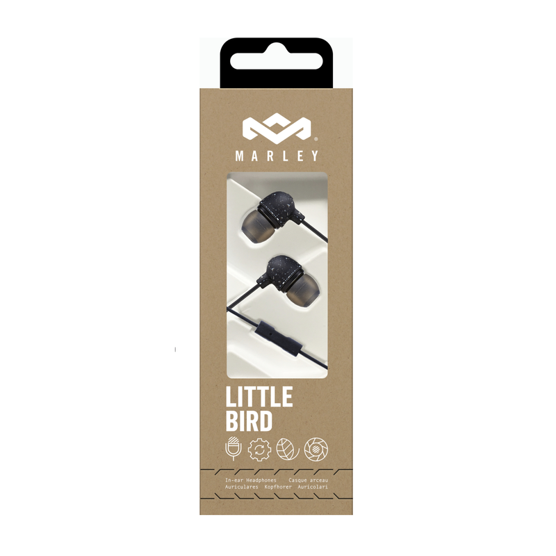 Little Bird In Ear Earbuds Black