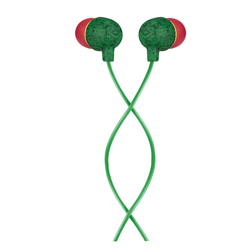 Earbuds green top