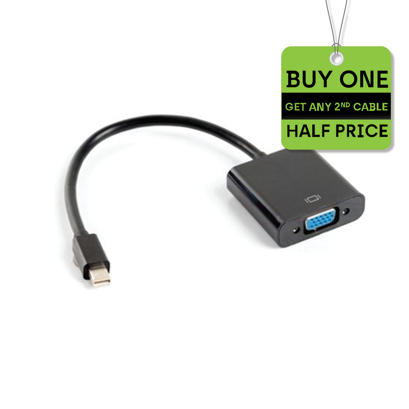 Mini DisplayPort - VGA Adapter Cable | DisplayPort 1.2, 20cm