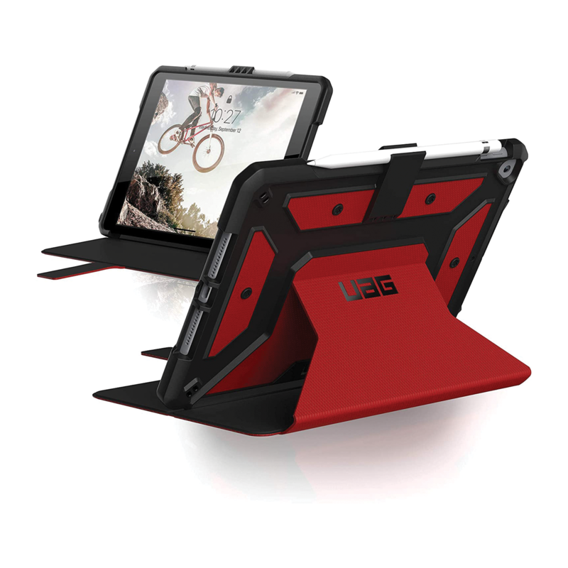 Rugged Case for iPad 10.2 Inch ( 7th / 8th Gen, 2019 / 2020 ) | Magma Red
