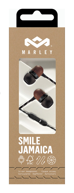 Smile Jamaica In Ear Earbuds | Signature Black
