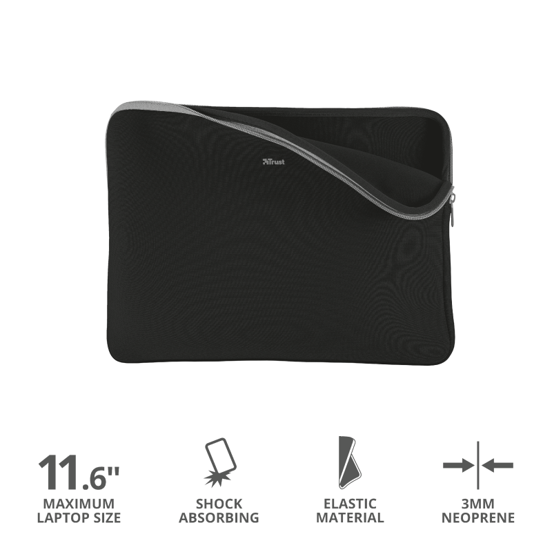 Primo 11.6” Sleeve Black