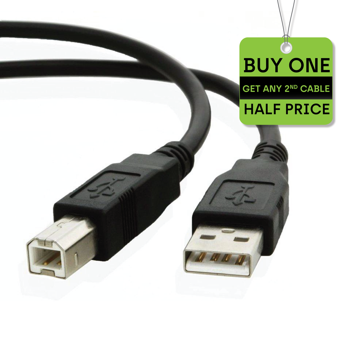 USB 2.1 A - B 'Printer' Cable | 1.8m