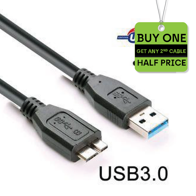 USB 3.0 Cable for External Hard Drives | 1m