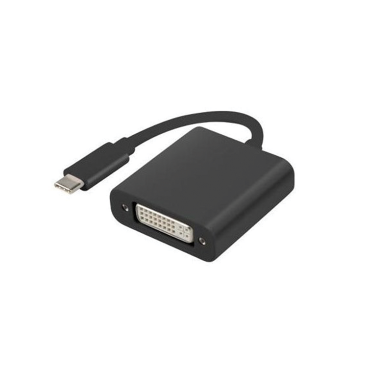 USB 3.1 Type-C - DVI-I (24+5) Dual Link Adapter Cable | 15cm
