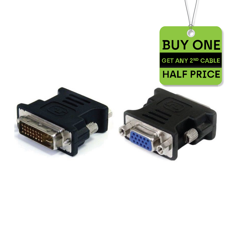 VGA Female to DVI Male Adapter