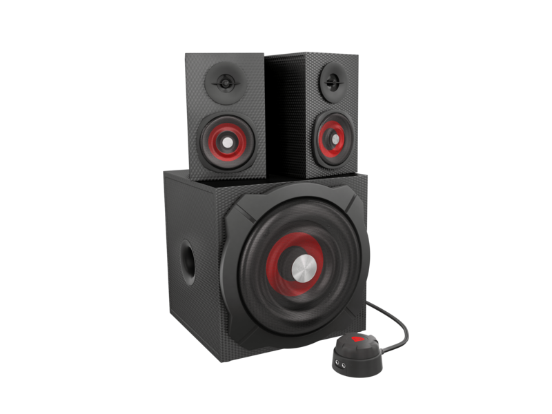 Genesis  Helium 600 60W RMS Wired Speakers | 2.1