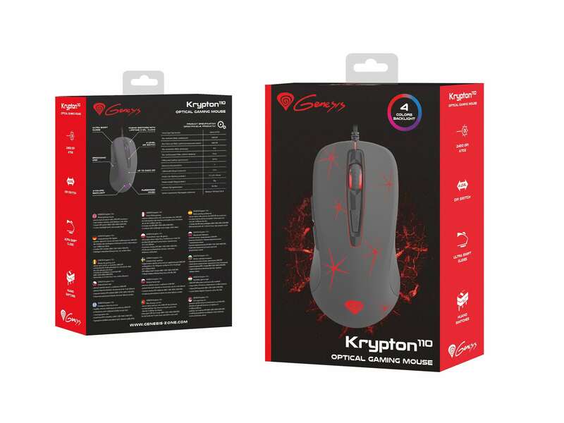 Genesis Krypton 110 Optical Gaming Mouse