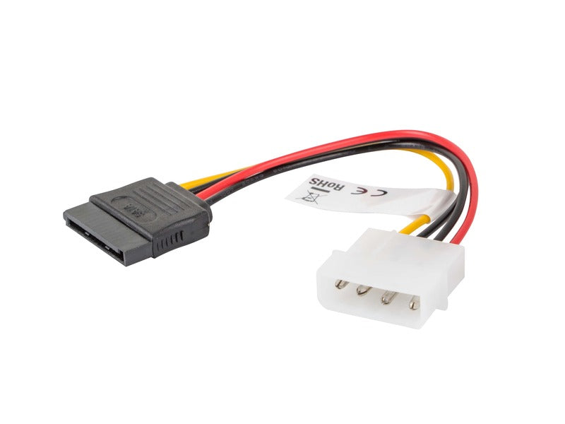 MOLEX(M) - SATA(F) Cable | 15cm