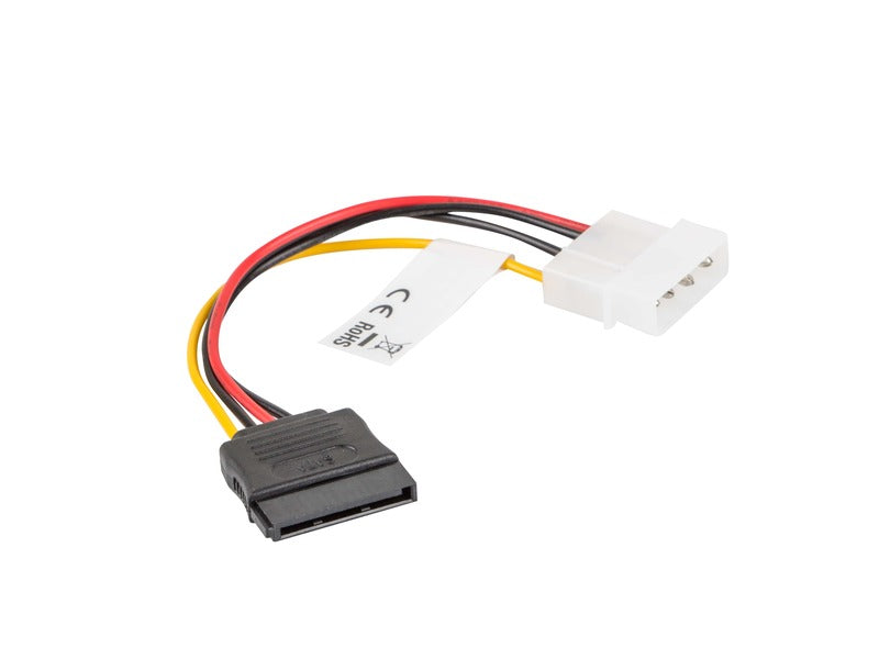 MOLEX(M) - SATA(F) Cable | 15cm