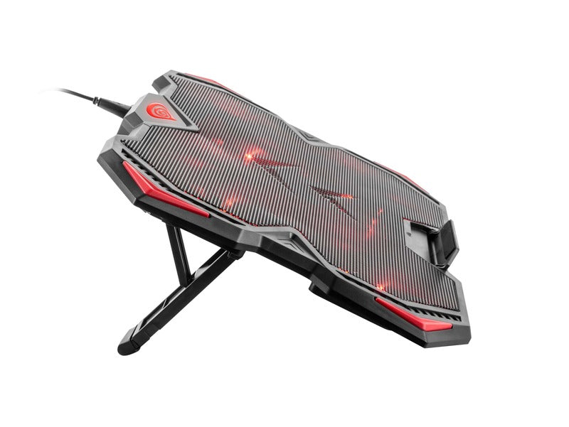 Genesis Oxid 250 4-Fan Laptop Cooling Stand with USB Hub