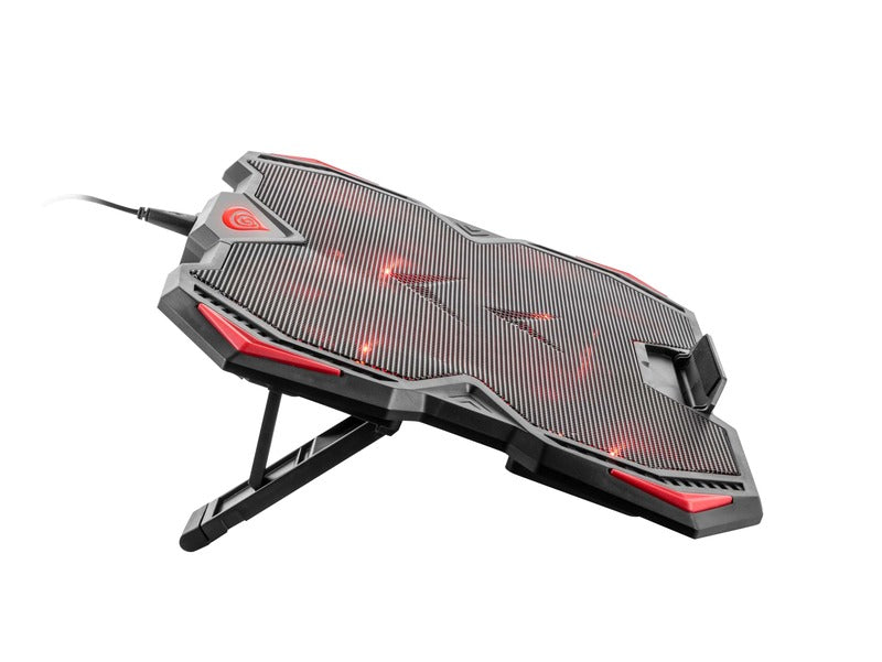 Genesis Oxid 250 4-Fan Laptop Cooling Stand with USB Hub