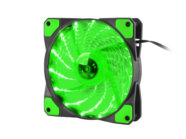 Hydrion 120 | 120mm Case Fan | Green LED