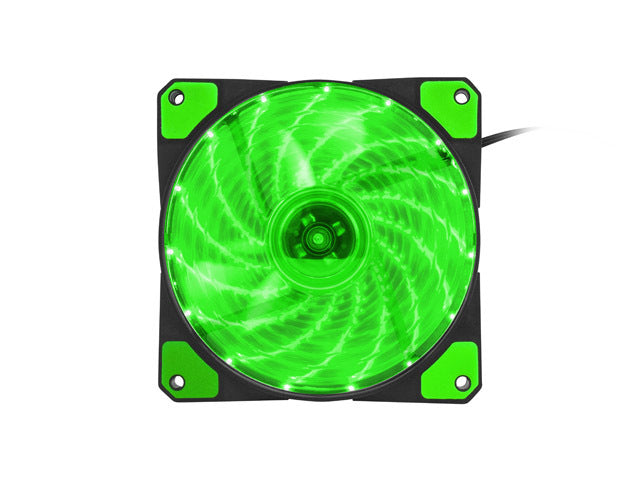 Hydrion 120 | 120mm Case Fan | Green LED