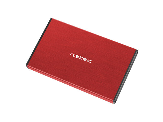 2.5" HDD/SSD Enclosure | Rhino Go | USB 3.0 Red