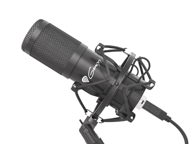 Genesis Radium 400 Studio Microphone with Arm &amp; Popfilter | USB