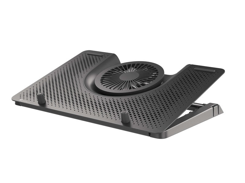 Genesis Oxid 450 1-Fan Laptop Cooling Stand | 15.6", LED Light