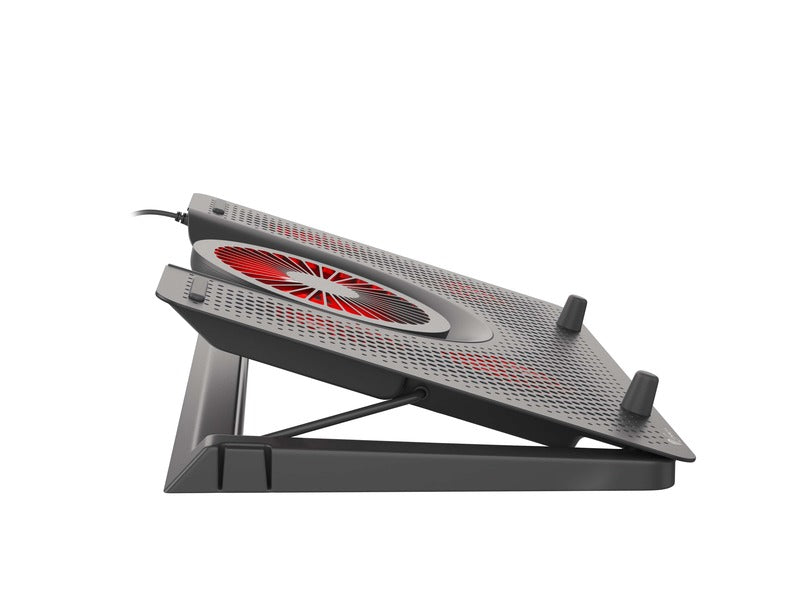 Genesis Oxid 450 1-Fan Laptop Cooling Stand | 15.6", LED Light
