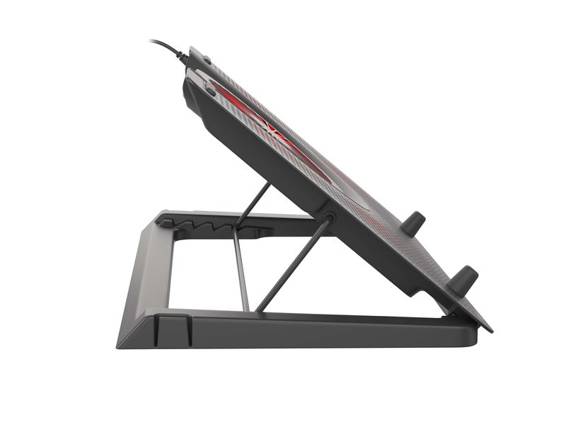 Genesis Oxid 450 1-Fan Laptop Cooling Stand | 15.6", LED Light