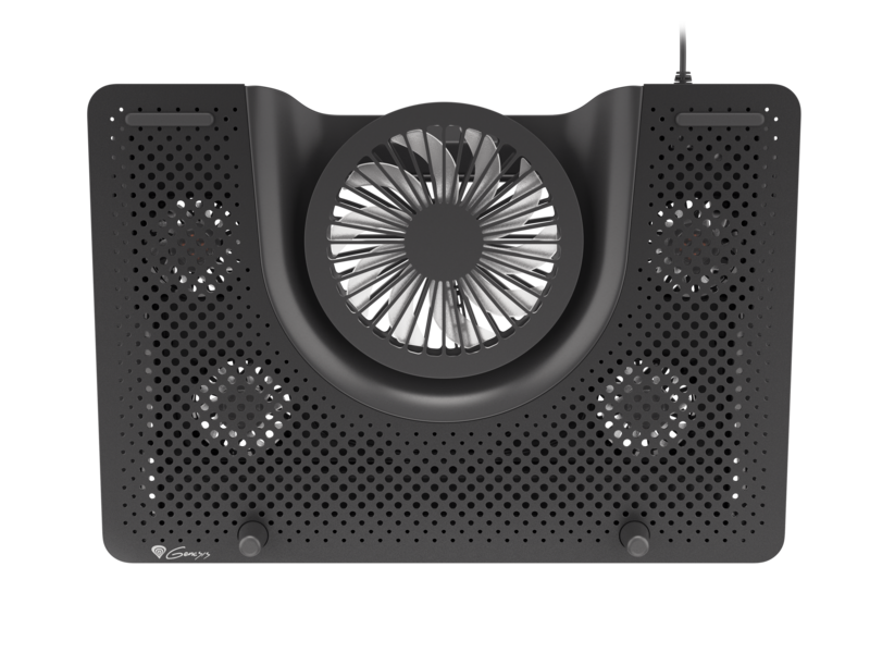 Genesis Oxid 550 5-Fan Laptop Cooling Stand