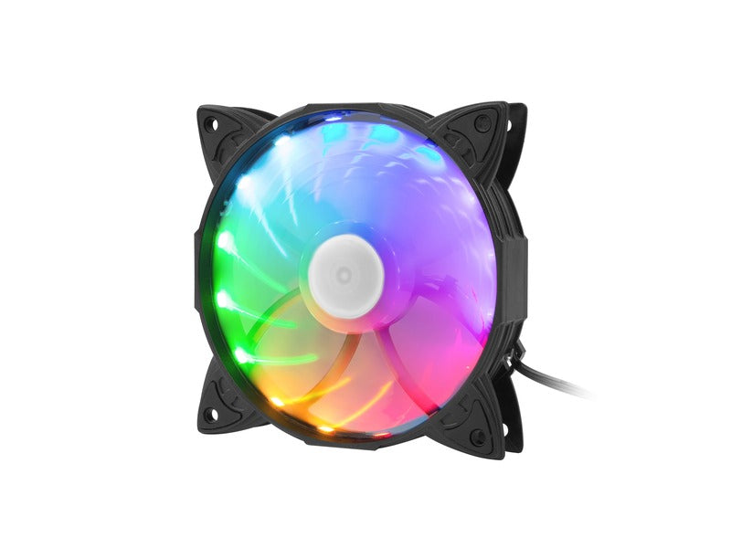 Hydrion 130 | 120mm RGB Case Fan | Rainbow Back light LED