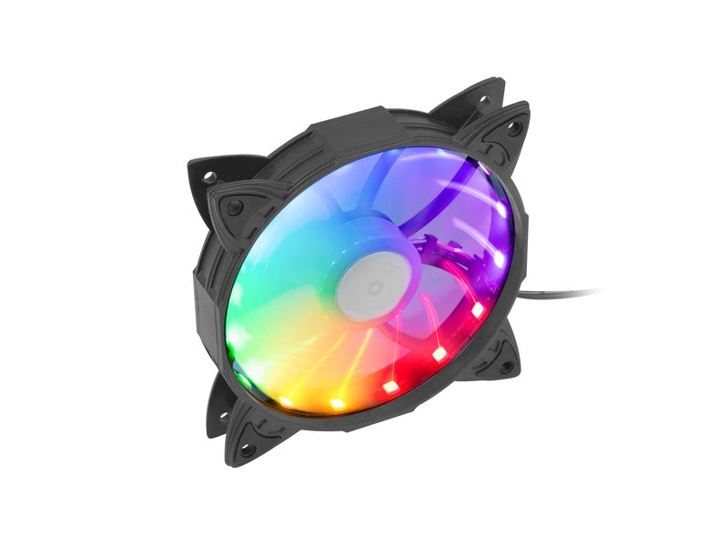 Hydrion 130 | 120mm RGB Case Fan | Rainbow Back light LED
