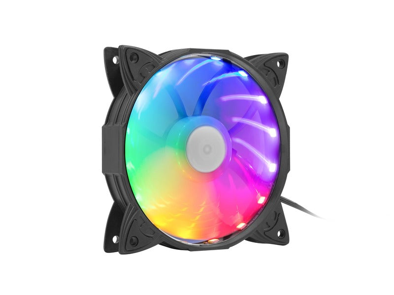 Hydrion 130 | 120mm RGB Case Fan | Rainbow Back light LED