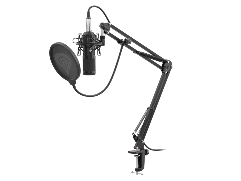 Genesis Radium 300 Studio Microphone with Arm &amp; Popfilter | XLR