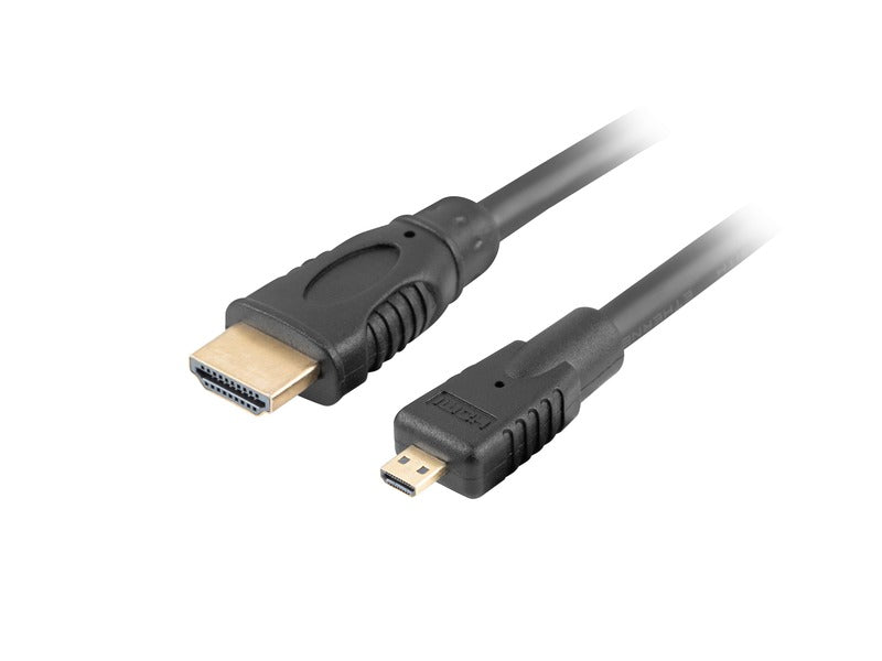 HDMI M - HDMI Micro M Cable | HDMI 1.4, 1m