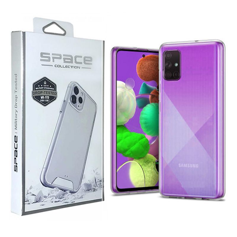 Galaxy A41 Space Case Collection Dual Material | Clear