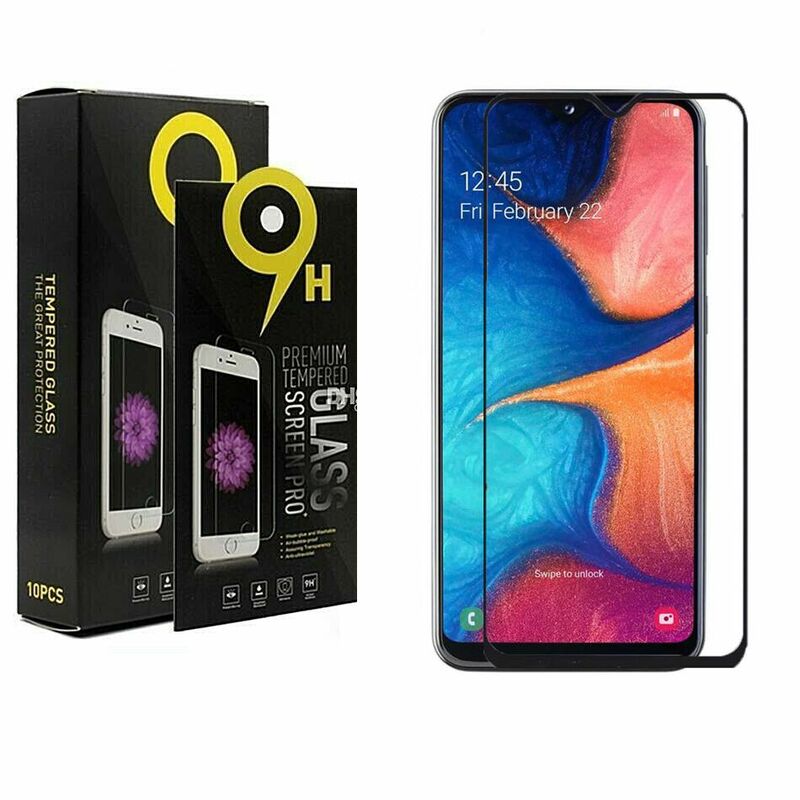 Galaxy A40 2D Black Edges 9H | Tempered Glass