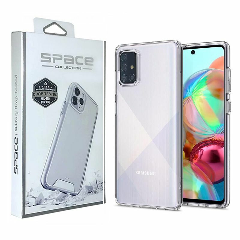 Galaxy A71 Space Case Collection Dual Material | Clear