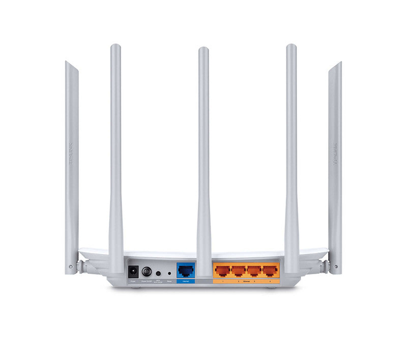 Archer C60 AC1350 Wireless Dual Band Cable Router | 4 Ports, 5 Antennas