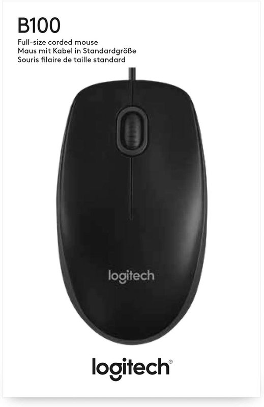 B100 Optical USB Mouse | Black