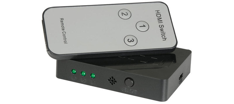 HDMI Switch with Remote | 3x HDMI