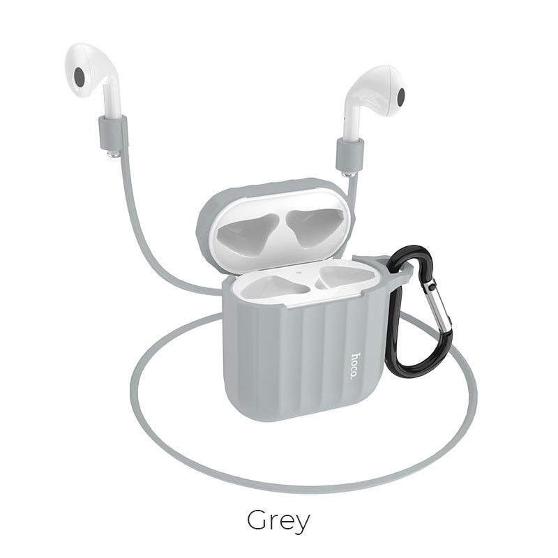 Airpods 1/2 Protective Silicone Case | Grey