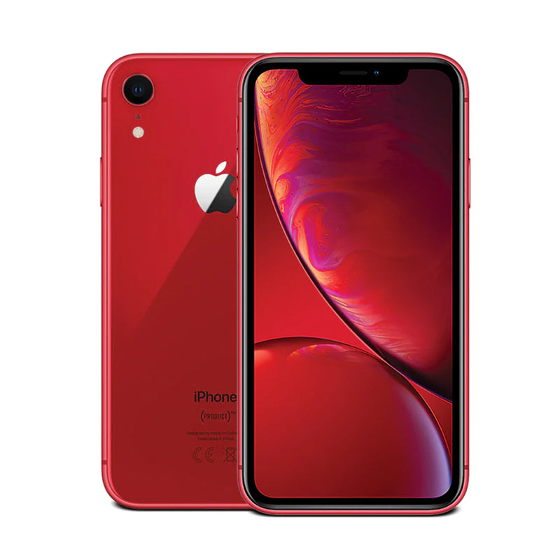Refurbished Apple iPhone XR, Red, 64GB