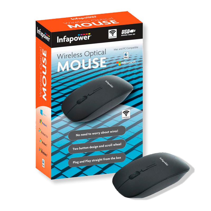 X205 Wireless Optical Mouse | Black