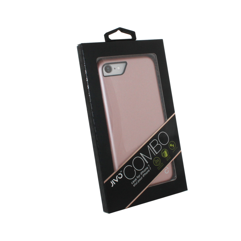 iPhone 7 / 8 / SE (2020) Combo Tough Case | Rose Gold