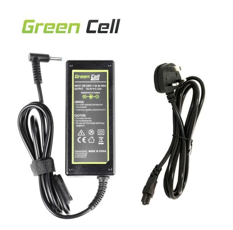 NBP35 | 19.5V 3.33A 65W (tip 4.5 / 3.0mm) | Green Cell Replacement Charger