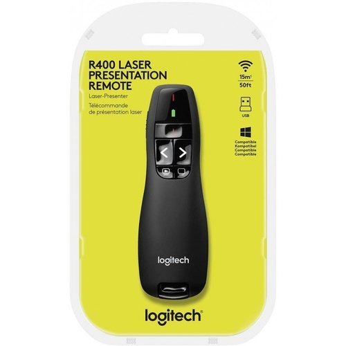 R400 Wireless Laser Presenter Remote