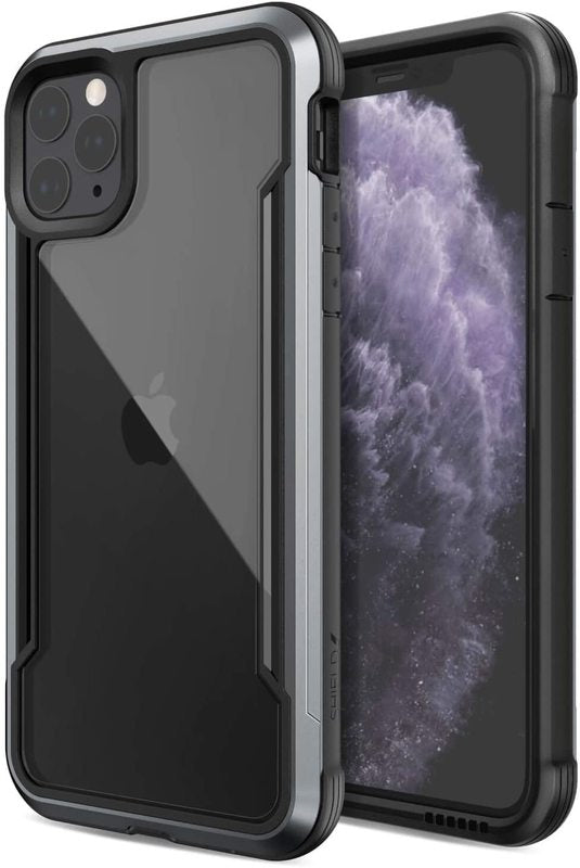 Raptic Defense Clear for iPhone 11 Pro Max | Black